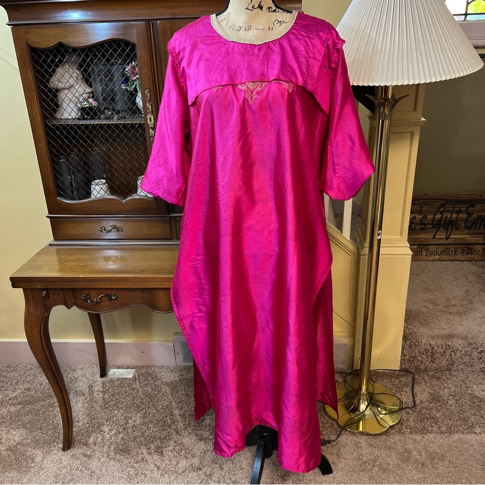 ❤️Seasons NWT Indian Silk Kurta.  Size XL. - Picture 7 of 11